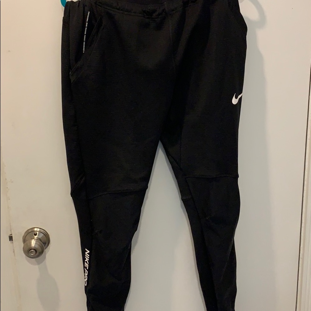 Nike pro joggers